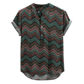 Men's Youth Fashion Slim-fitting Cool Short Sleeve